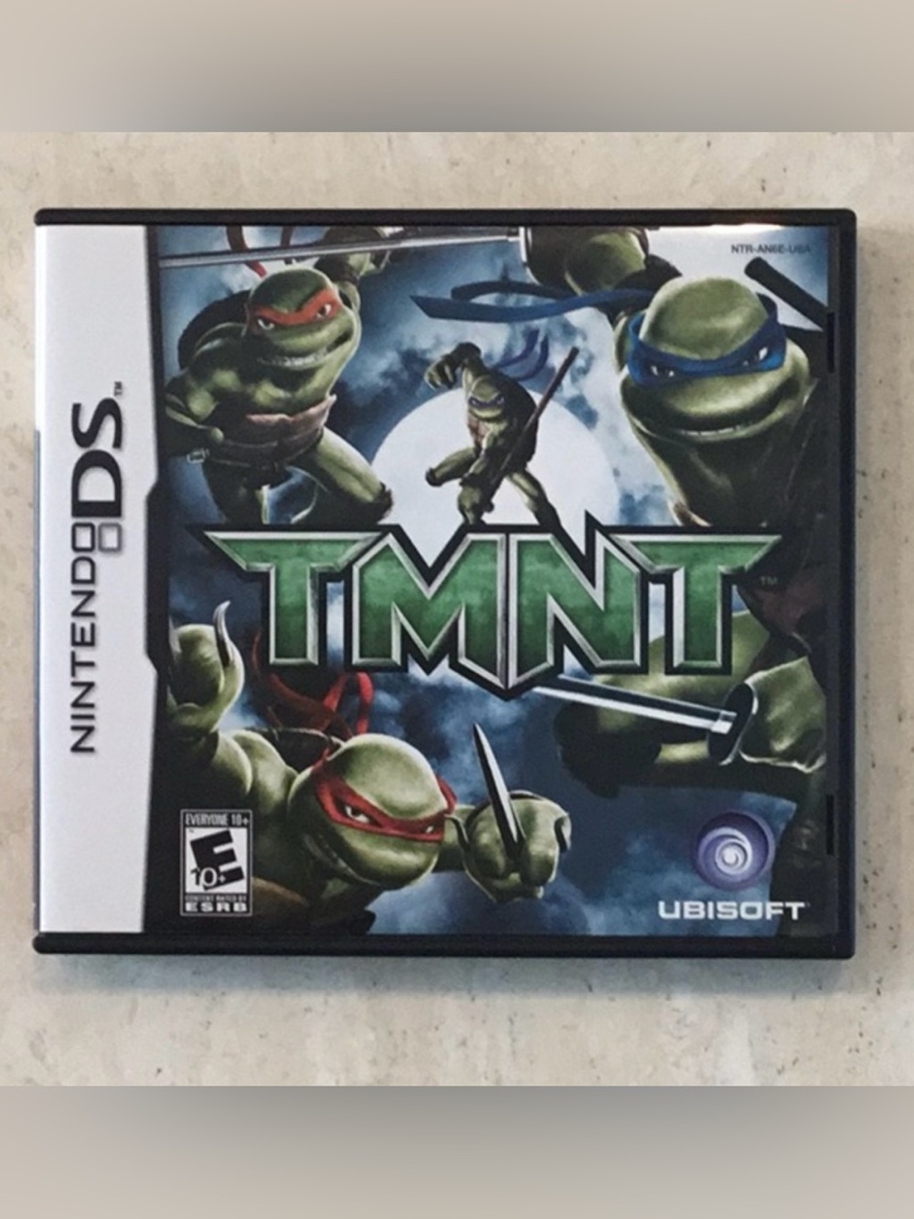 TMNT Nintendo DS Game Teenage Mutant Ninja Turtles CIB Authentic Tested Working